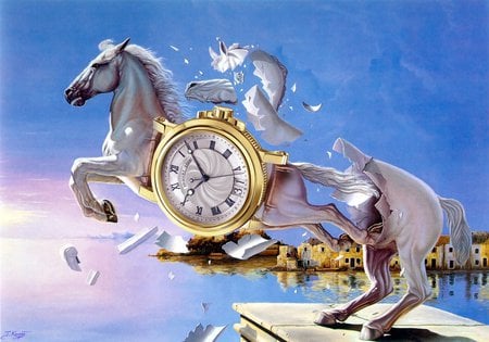 How many hours - fantasy, art, surrealism