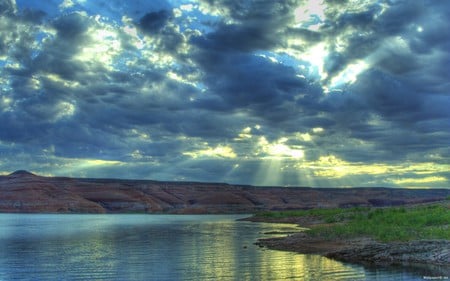 Beautiful Image In HD - nature, sky, sun, water, skies