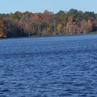 fall by the lake