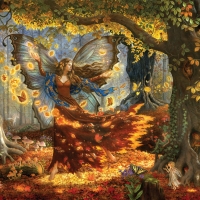 Autumn fairy