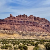 Mid morning near Green River, Utah