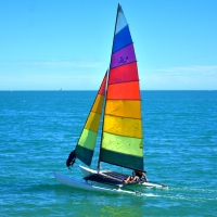 Catamaran in Mexico