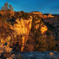 A canyon rim in Utah