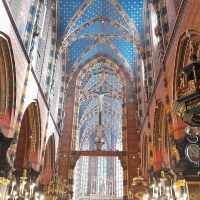 Basilica in Krakow, Poland