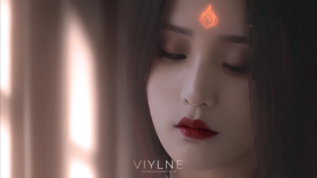 Fei Chang - fantasy, fei chang, girl, face, viylne, asian