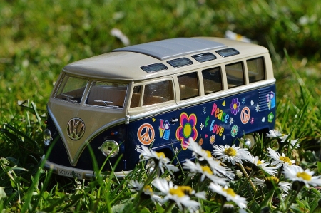 The Love Bus - bus, kombi, volkswagen, van, car