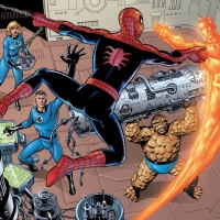 Fantastic Four and Spiderman