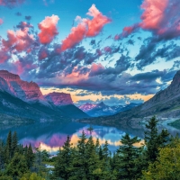Wild Goose Island, Saint Mary Lake, Montana