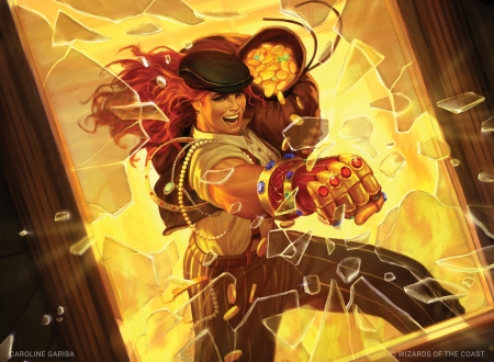 Jolene - mtg, fantasy, yellow, caroline gariba, redhead, girl, jolene