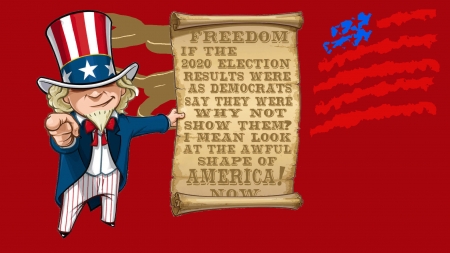 U.S. - freedom, document, flag, uncle sam, America