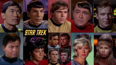 Original Star Trek Series Cast - TV Series & Entertainment Background ...