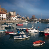 Harbor in Spain