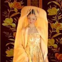 Delicate Golden Bride