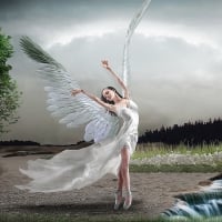 Dancing Ballerina Angel