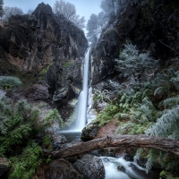 Lonquimay Waterfall, Chile