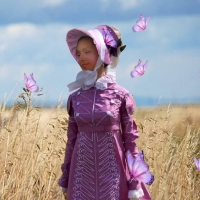 Feminine Prarie Girl