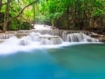 Tropical waterfall