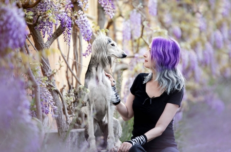 Purple Love - girl, lov, missing, purpl