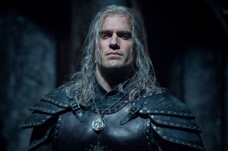 The Witcher 2019- - tv series, black, man, actor, henry cavill, geralt the rivia, the witcher