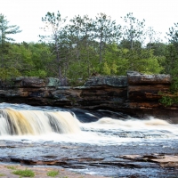 Forest Stream at Sandstone, Minnesota