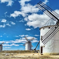 Windmills in Spain