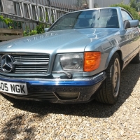 1985 ..Mercedes Benz W126 ..500 SE Coupe