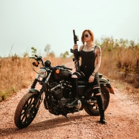 Redhead ~ Armed and Dangerous