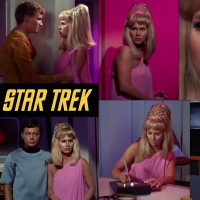 Grace Lee Whitney as Yeoman Janice Rand in Off-Duty Attire