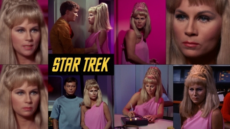 Grace Lee Whitney as Yeoman Janice Rand in Off-Duty Attire - TV Series ...