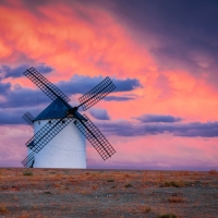 The Mill of Campo de Criptana, Spain