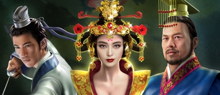 The Empress - empress, girl, china, jewel, jong k, frumusete, fantasy, face, asian