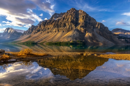 Bow Lake Reflection