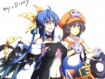 May x Dizzy guilty gear anime girls fighting games