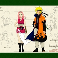 Sakura and Naruto