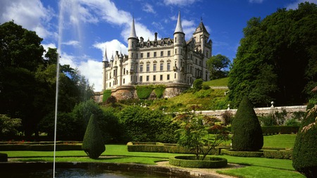 Dunrobin, Sutherland - sutherland, architecture, dunrobin, castle