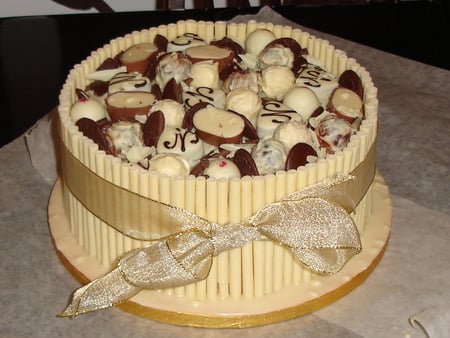 Just for Janice - chocolate cake, chocolate box, birthday cake