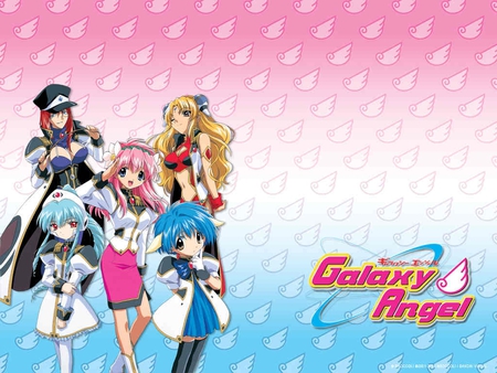 Galaxy angel  - anime, angel, comedy, wing symbol