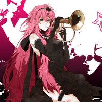 megurine luka vocaloid white