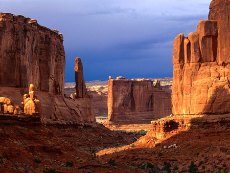 Lost in Red - nature, canyons, red