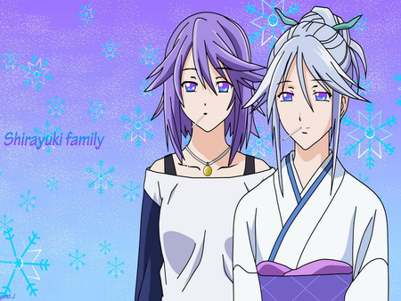 shirsayuki family - wallpaper, anime girl, other