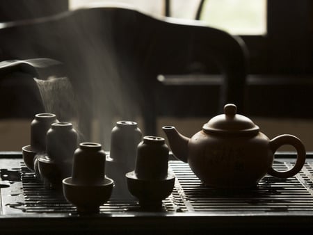 Teahouse in China - tea, china