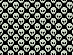 alien smiley wallpaper