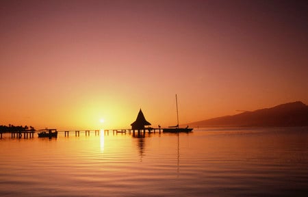 Morea Docks - docks, nature