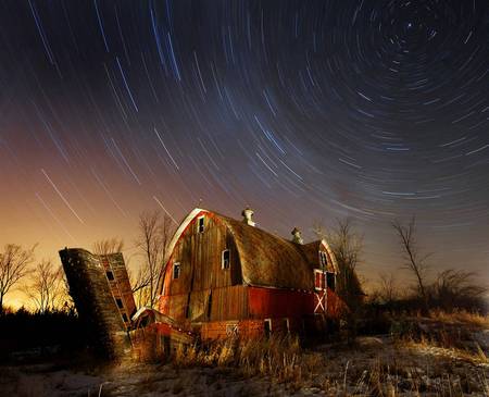 Painting with light - space, stars