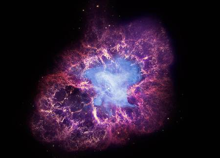 Crab Nebula reloaded - galaxies, space