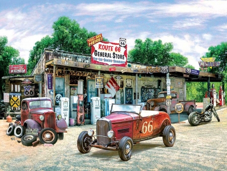 Pit Stop on Route 66