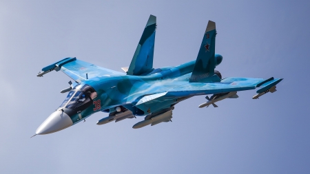 Sukhoi Su-34 - Sukhoi Su 34, Russian Air Force, Jets, Russian Aircraft