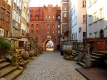 Street in Gdansk, Poland