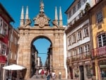 Gate in Braga, Portugal