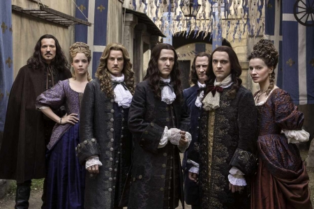 Versailles (2015) - tv series, man, actor, girl, versailles, people, actress, woman